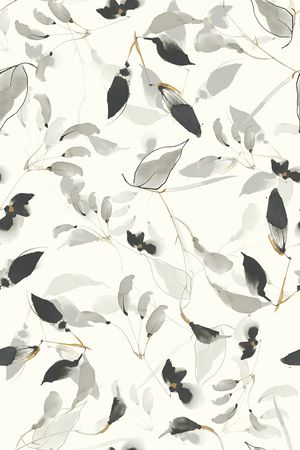 绿植树叶印花华亿平台图片