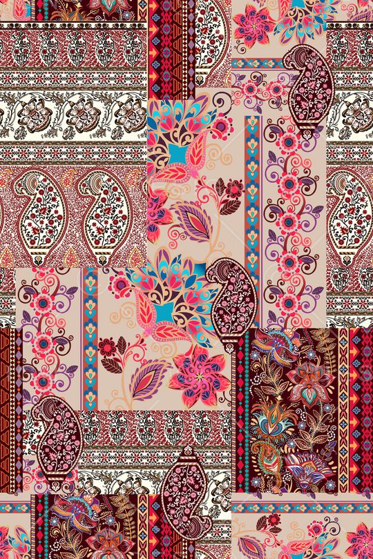 几何印花华亿平台图片