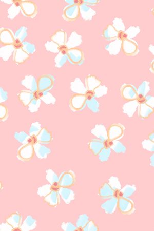 小清新印花华亿平台图片