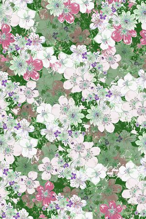 复古印花华亿平台图片