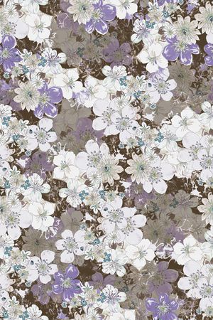 复古印花华亿平台图片