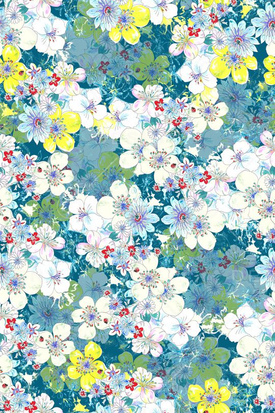 复古印花华亿平台图片