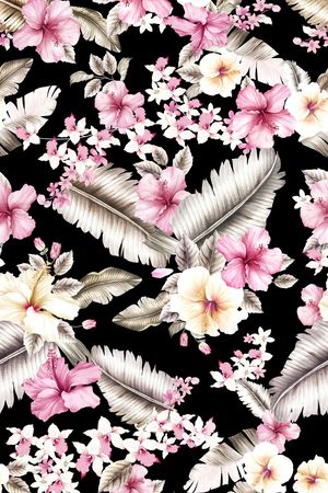 绿植树叶印花华亿平台图片