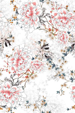 水彩印花华亿平台图片