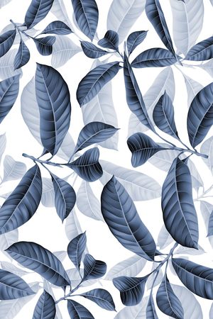 绿植树叶印花华亿平台图片