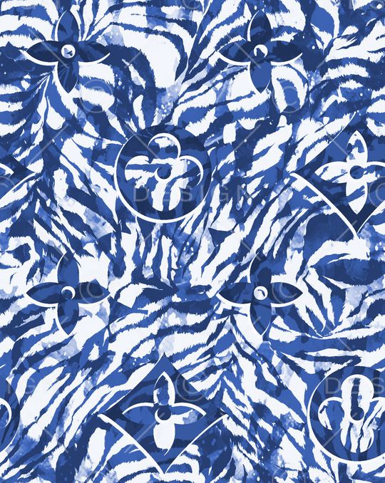 动物纹印花华亿平台图片