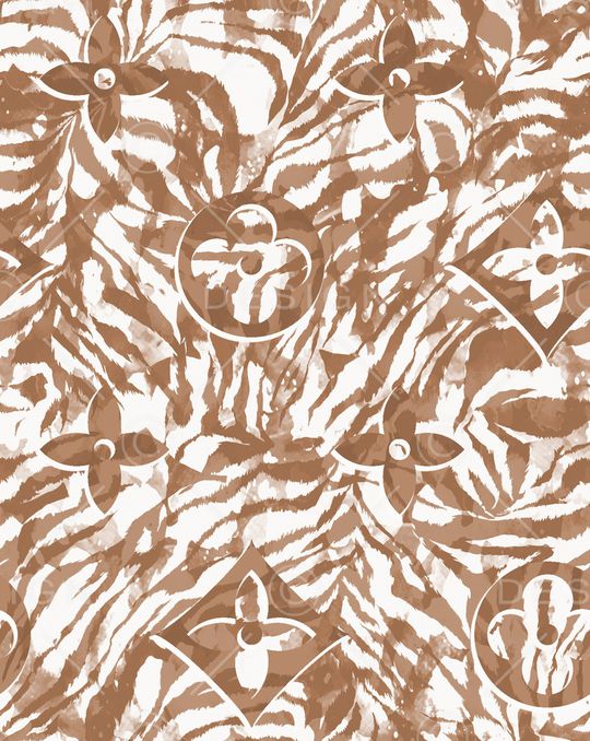 动物纹印花华亿平台图片