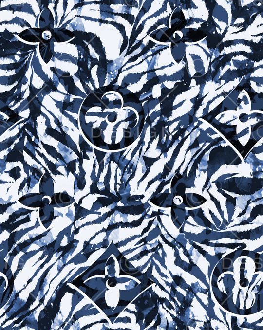 动物纹印花华亿平台图片