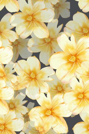 绿植树叶印花华亿平台图片