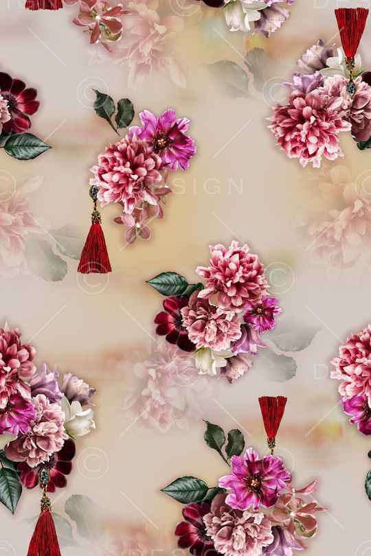 绿植树叶印花华亿平台图片