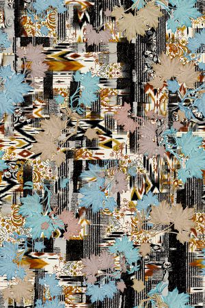 豹纹印花华亿平台图片