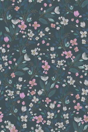 小碎花印花华亿平台图片