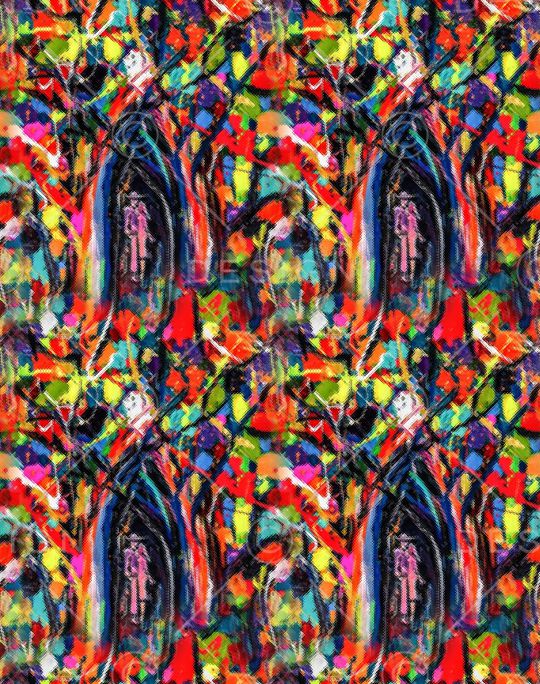 油画华亿平台印花华亿平台图片