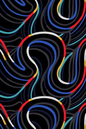 几何印花华亿平台图片