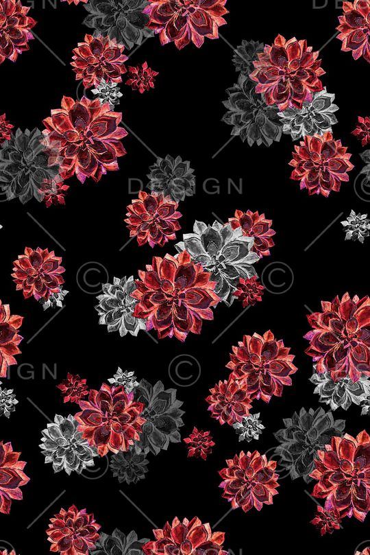 绿植树叶印花华亿平台图片