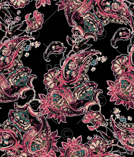 定位花印花华亿平台图片