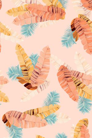 绿植树叶印花华亿平台图片