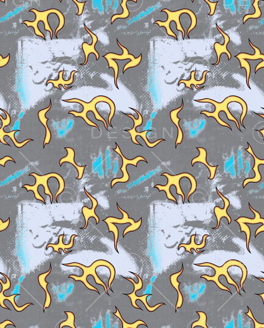 男装满版花印花华亿平台图片