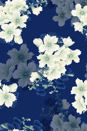 绿植树叶印花华亿平台图片