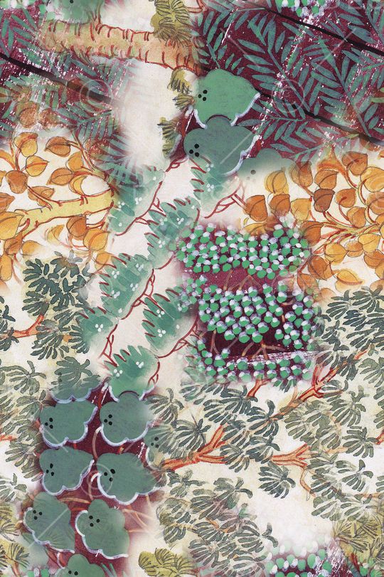 旗袍印花华亿平台图片