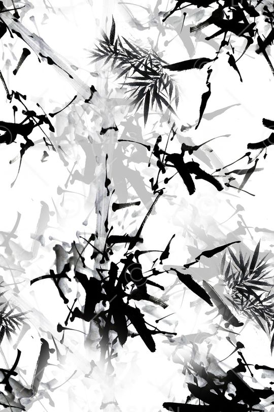 黑白华亿平台印花华亿平台图片