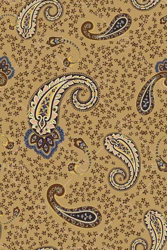 几何花卉印花华亿平台图片