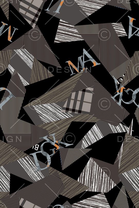 几何印花华亿平台图片