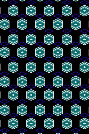 几何印花华亿平台图片