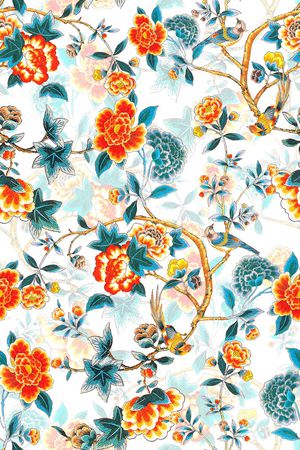 民族风印花华亿平台图片