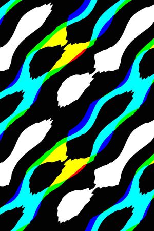 几何印花华亿平台图片