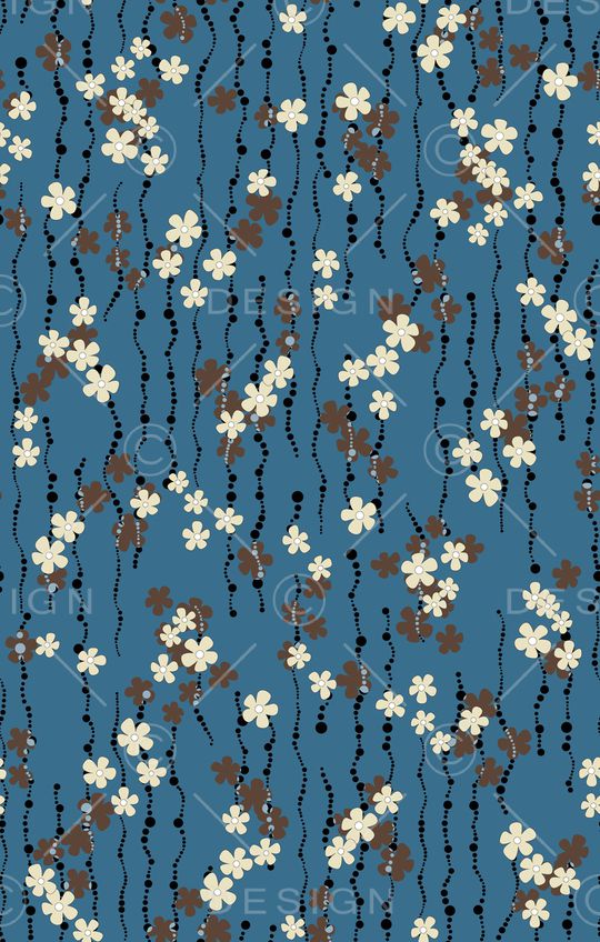 连衣裙印花华亿平台图片