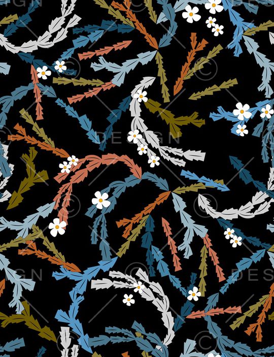 连衣裙印花华亿平台图片