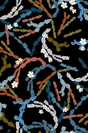 连衣裙印花华亿平台图片