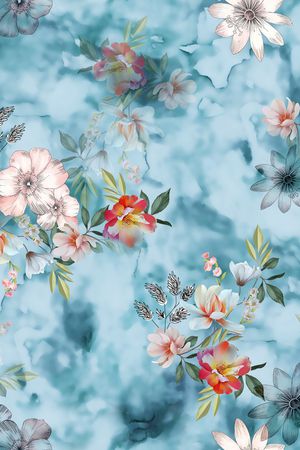 连衣裙印花华亿平台图片