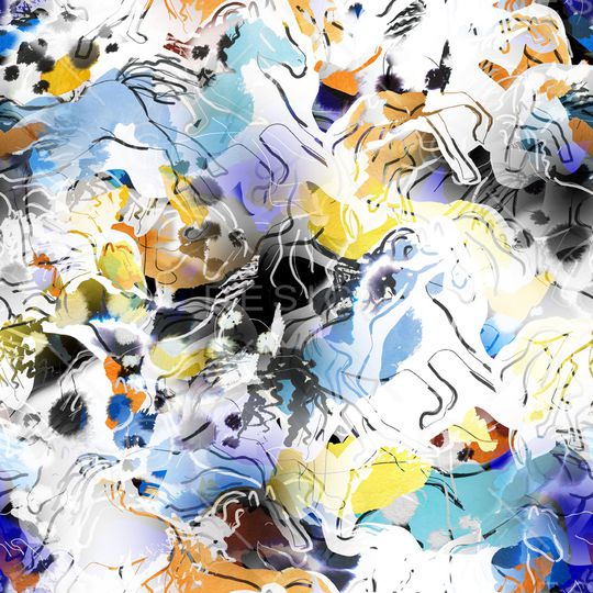 水彩印花华亿平台图片