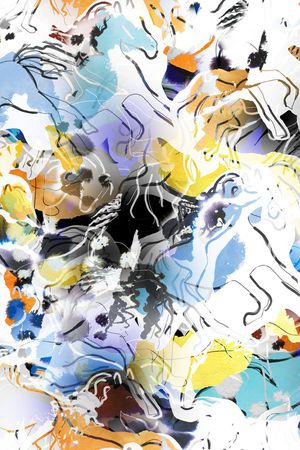 水彩印花华亿平台图片