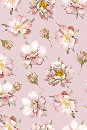 几何花卉印花华亿平台图片