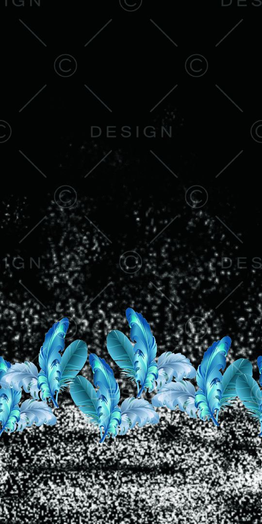 羽毛印花华亿平台图片