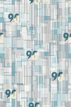 几何印花华亿平台图片