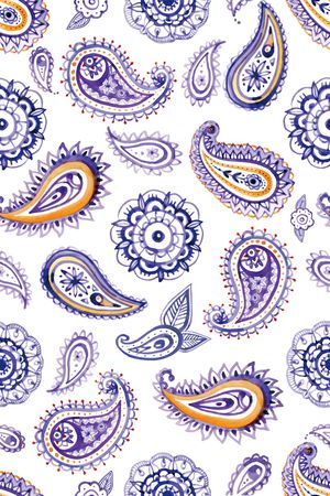 佩斯利印花华亿平台图片