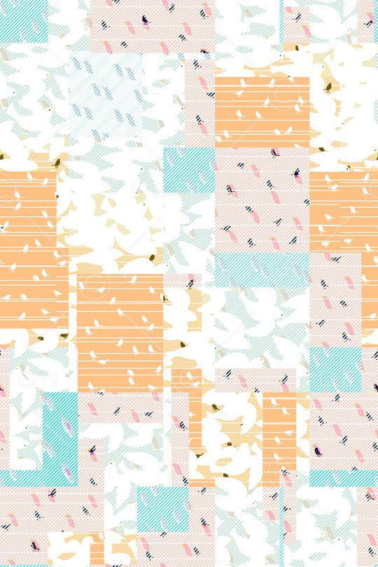 几何印花华亿平台图片