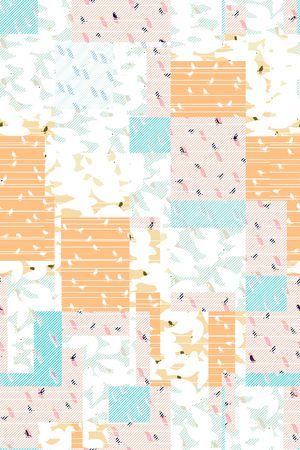 几何印花华亿平台图片