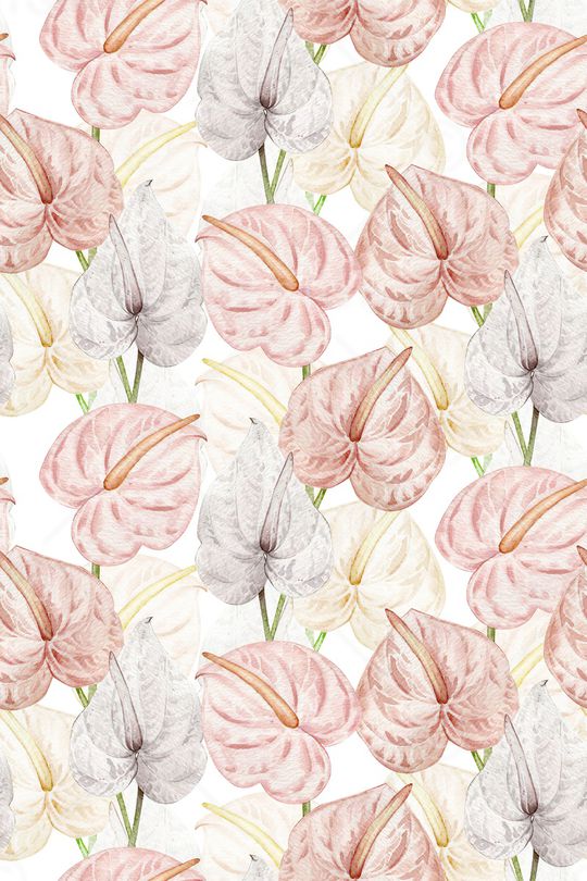 清爽底花卉印花华亿平台图片