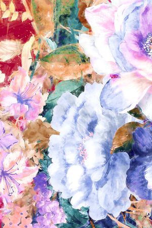 绿植树叶印花华亿平台图片