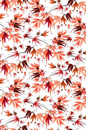 枫叶印花华亿平台图片