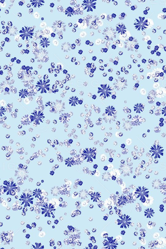 清爽底花卉印花华亿平台图片