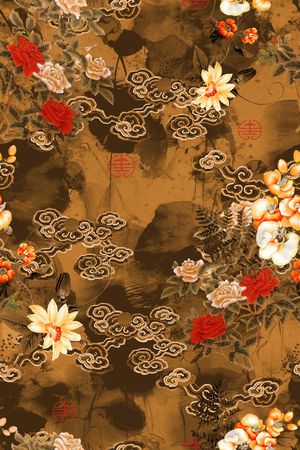 时尚印花华亿平台图片