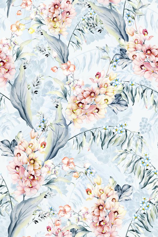 绿植树叶印花华亿平台图片