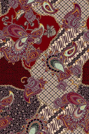 佩斯利印花华亿平台图片