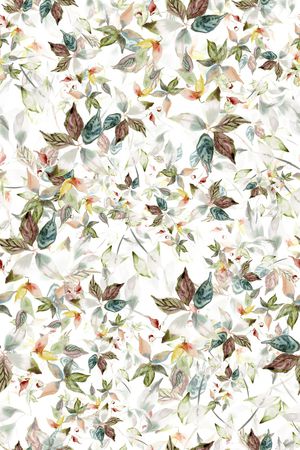 绿植树叶印花华亿平台图片